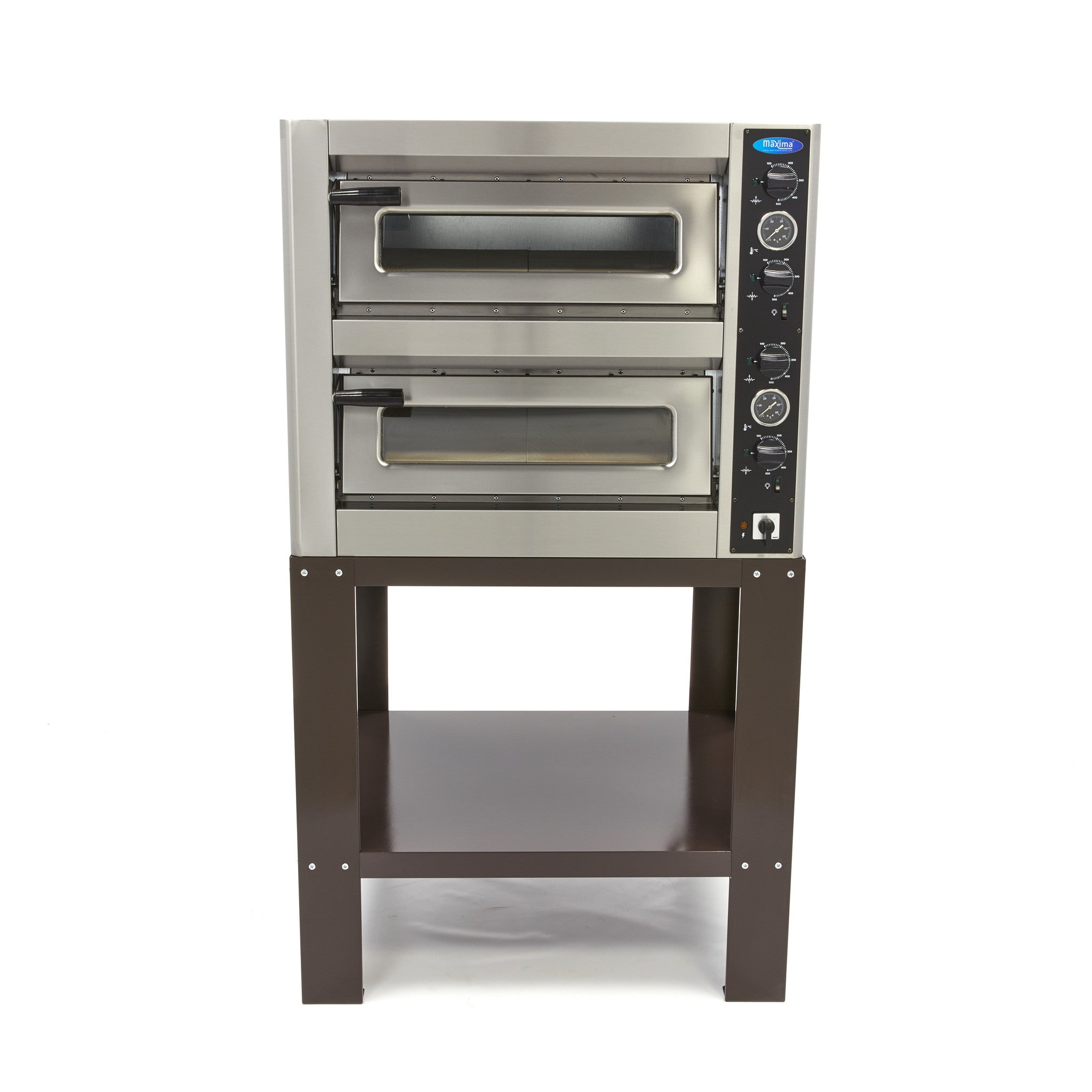 Ramme Deluxe Pizzaovn 4 + 4 x 25 cm Dobbelt