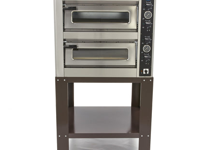 Ramme Deluxe Pizzaovn 4 + 4 x 30 cm Dobbelt
