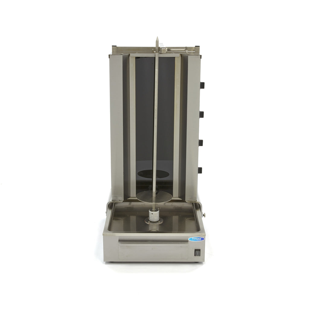 Kebab Grill - 4 Burners - 70kg Meat - Electric