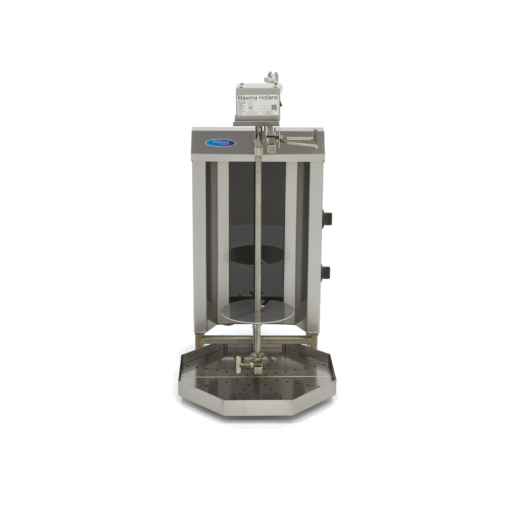 Kebab Grill - 2 Burners - 20kg Meat - Electric