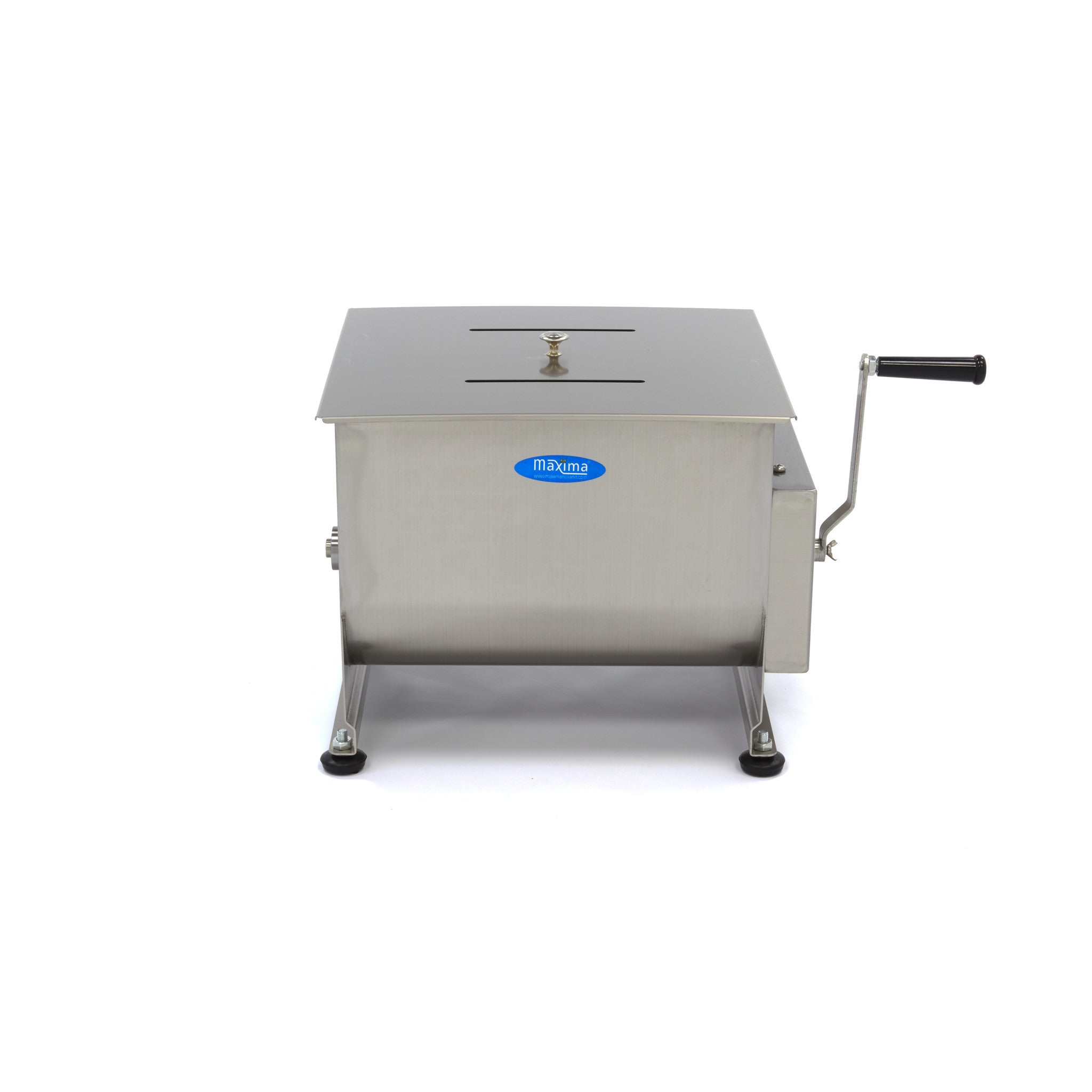 Kødblander – 30 L – 25 kg kød – Dobbeltaksel – Manuel