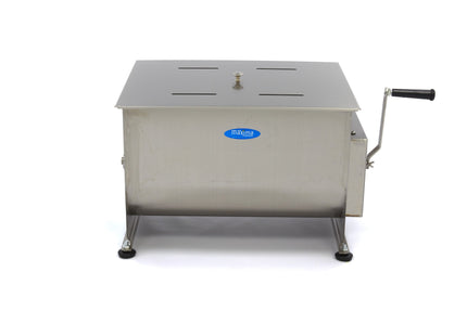 Kødmixer - 50L - 43kg Kød - Dobbeltaksel - Manuel
