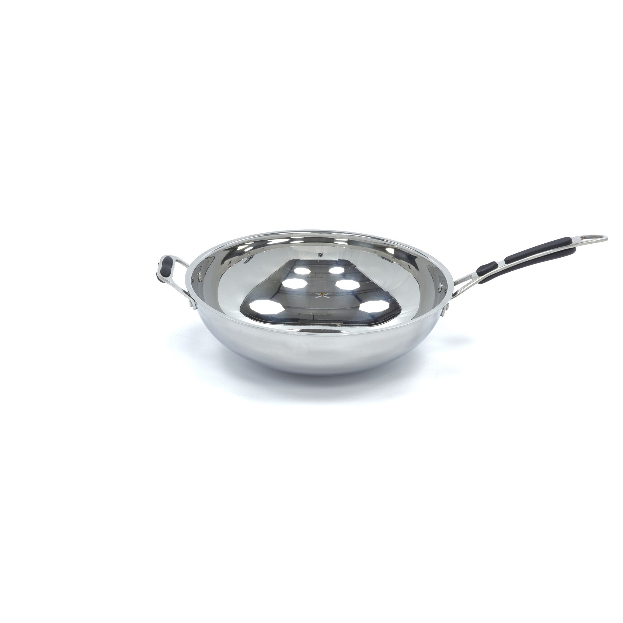 Wok Pan - Ø36cm - Rustfrit Stål - Induktion