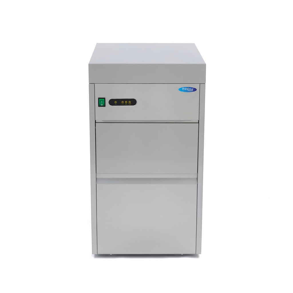 Icemaskine - 50 kg/dag - Knust/Flaget - Vandkølet