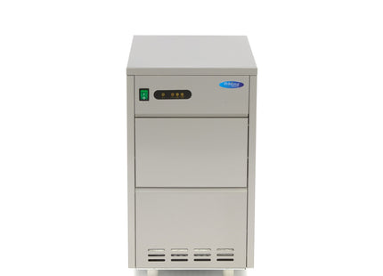 Ismaskine - 30 kg/dag - Knust/flageret - Vandkølet