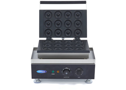 Donut Maker - 12 Mini Donuts - Ø5cm - med indbygget timer