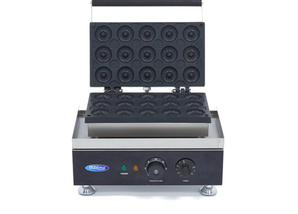 Donut Maker - 15 Mini Donuts - Ø5cm - med indbygget timer