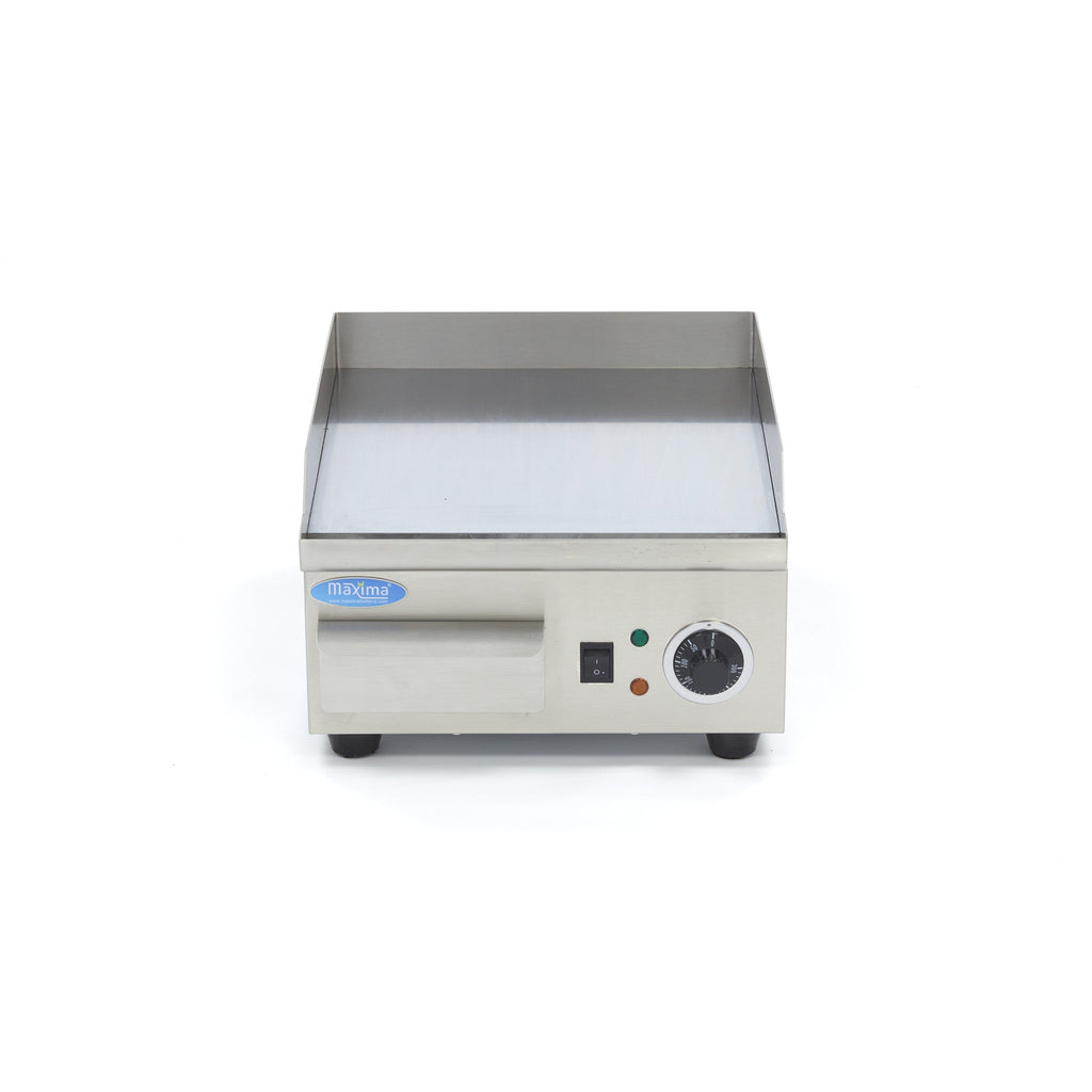 Griddle - Smooth Chrome - 36cm - incl Drip Tray