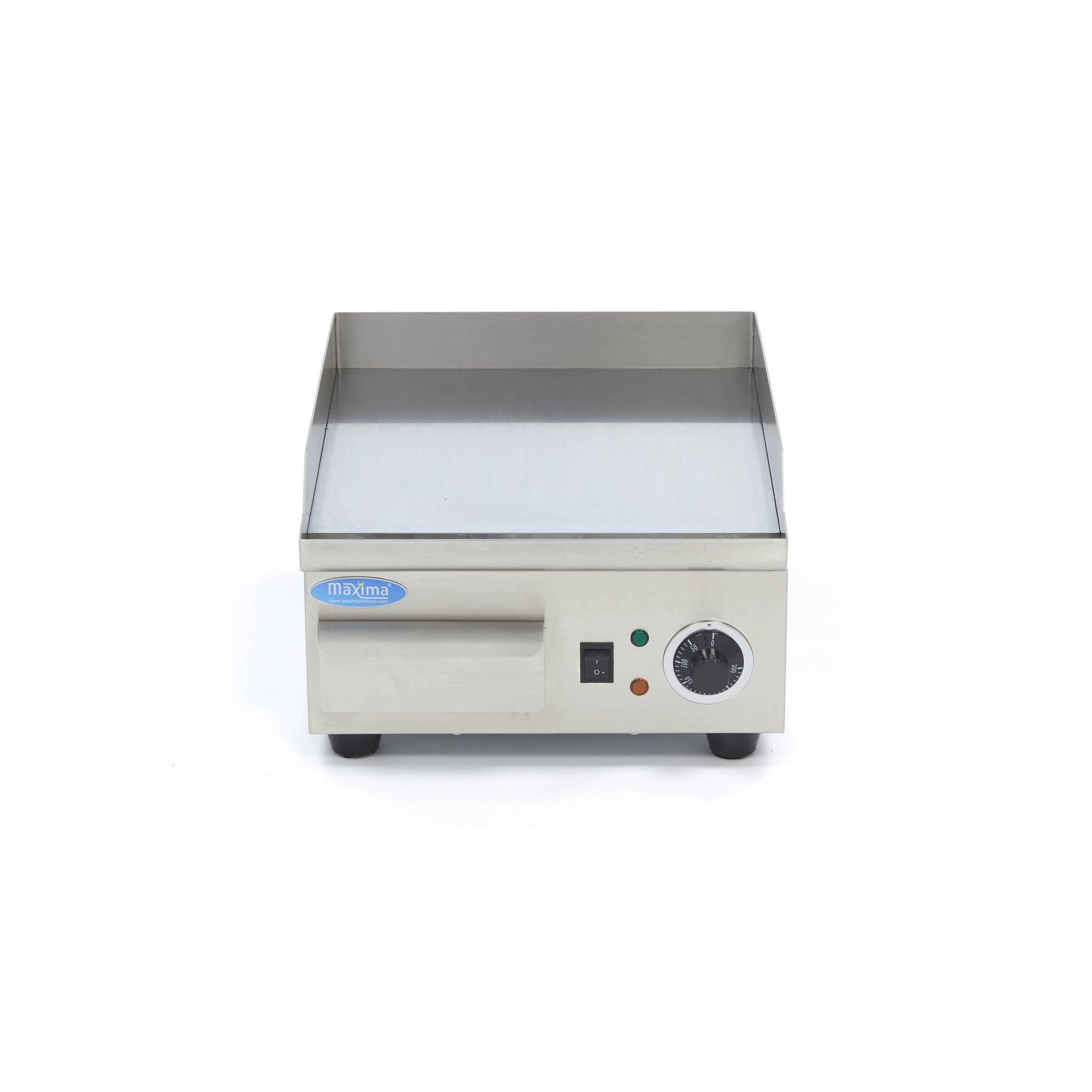 Griddle - Smooth Chrome - 36cm - incl Drip Tray