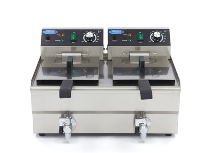 Friture - 2 x 10L - 2 Kurve - med aftapningshane