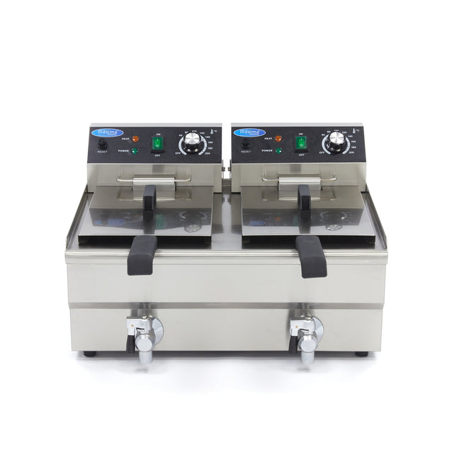 Friture - 2 x 10L - 2 Kurve - med aftapningshane