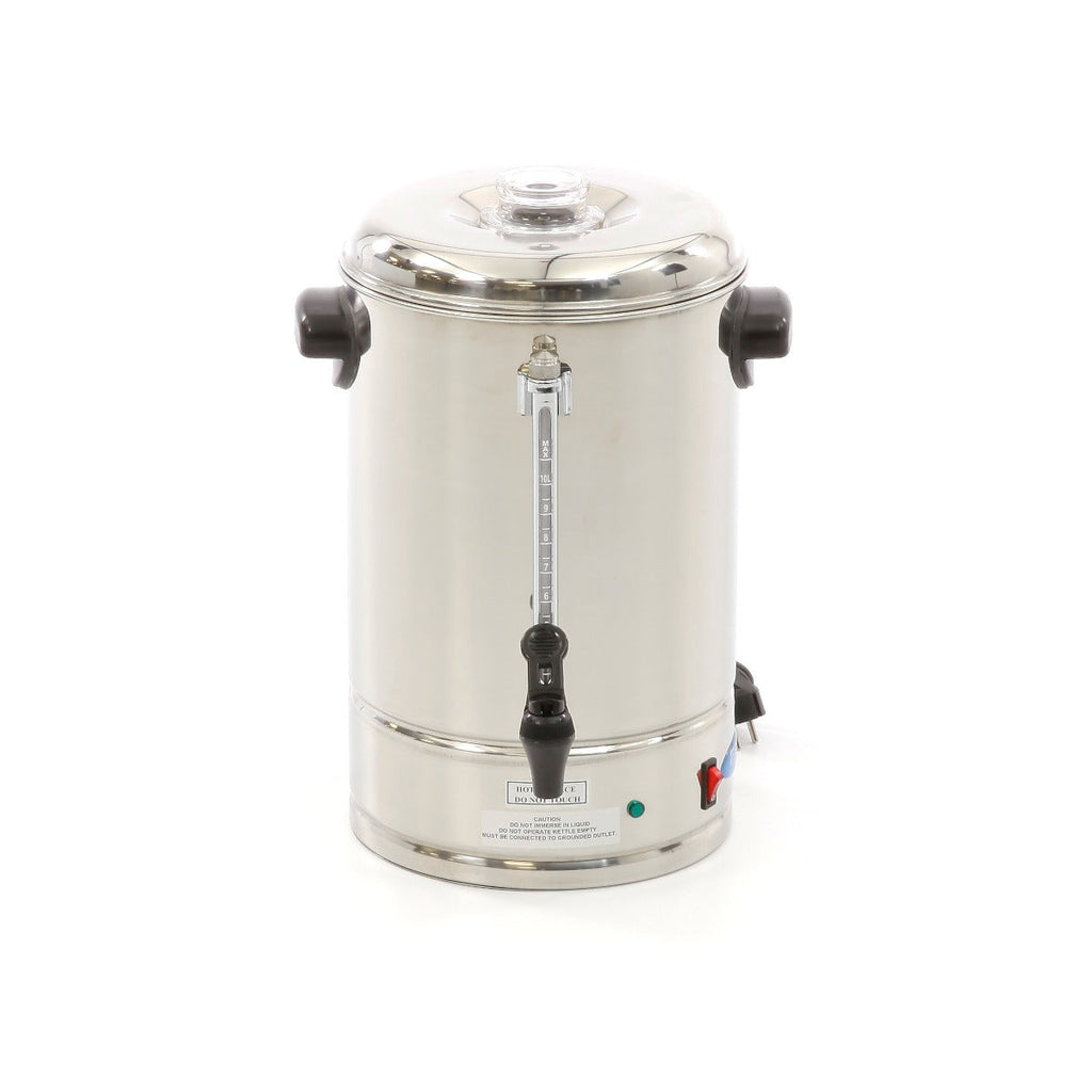 Coffee Percolator - 10L - 80 Cups - Removable Coffee Filter