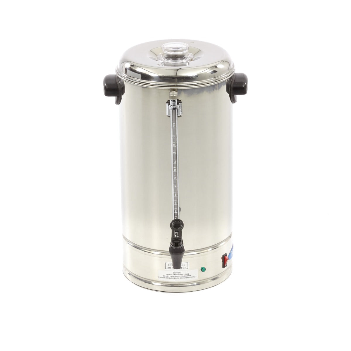 Coffee Percolator - 15L - 120 Cups - Removable Coffee Filter