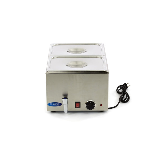 Bain Marie - med Tap - inkl 2 x 1/2 GN Sæt - El