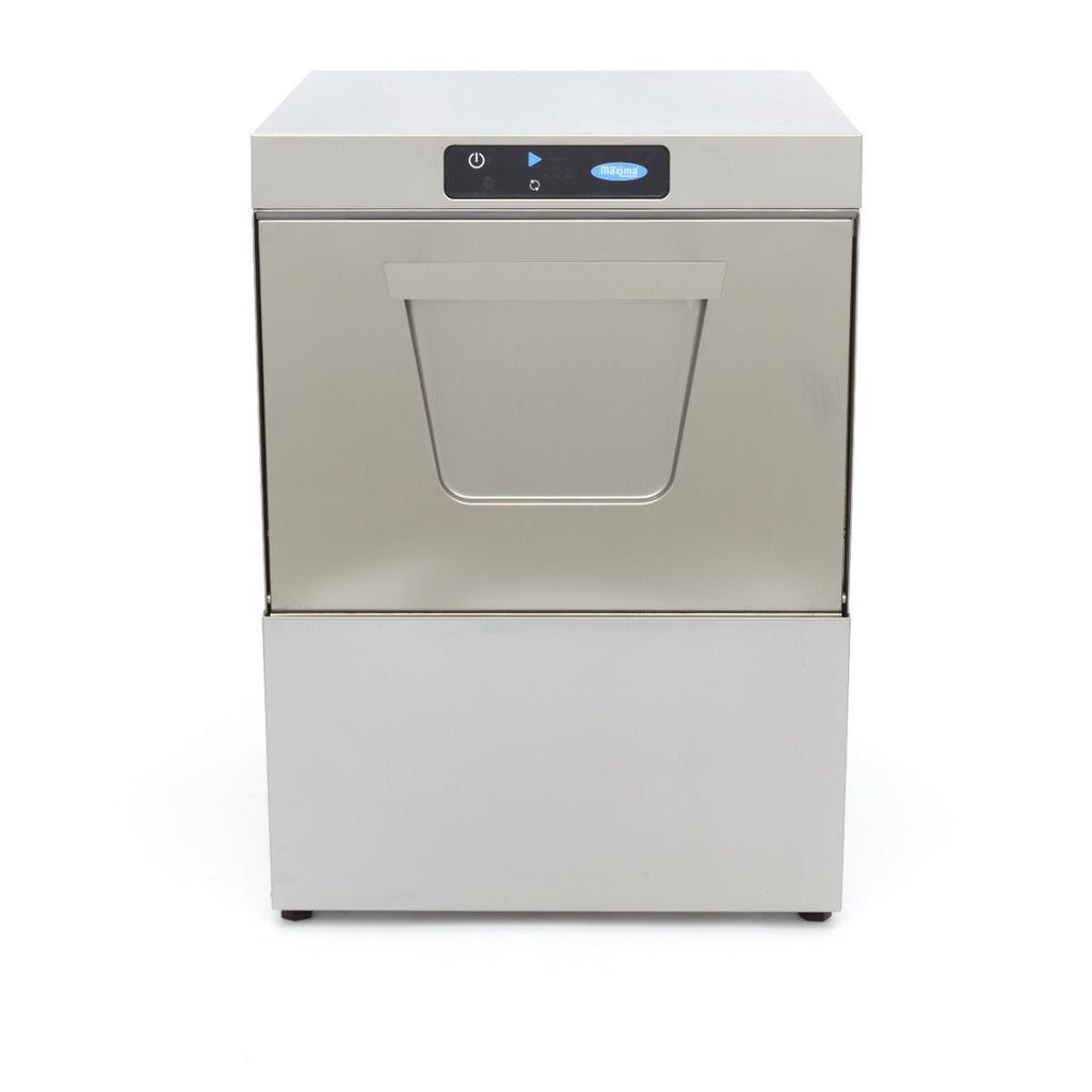 Undercounter Dishwasher - 50 x 50cm - with Drain, Rinse Aid and Soap Pump - Digital Display - 230V