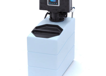 Automatisk blødgøringsanlæg - afkalkningsmiddel - 5 L ionbytterharpiks - digitalt display