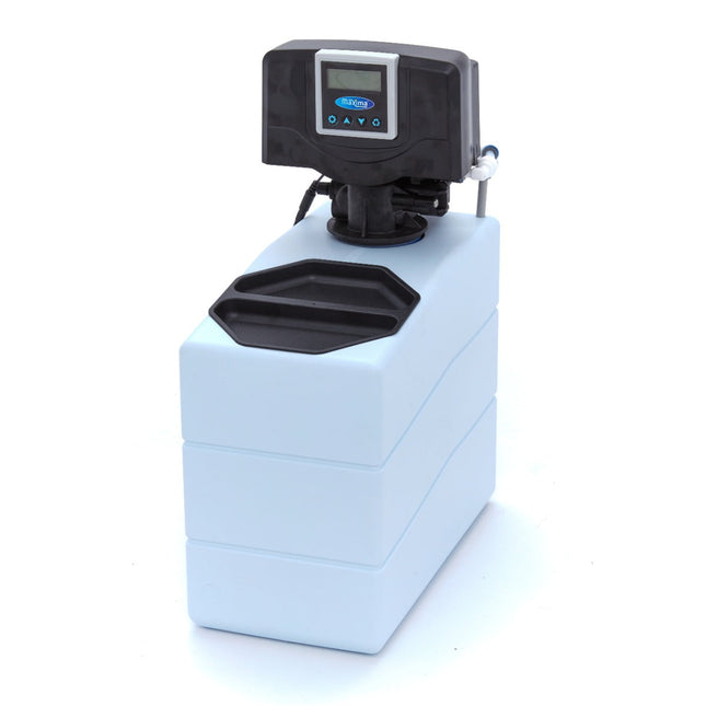 Automatisk blødgøringsanlæg - afkalkningsmiddel - 5 L ionbytterharpiks - digitalt display
