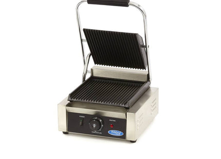 Kontaktgrill - Rillet - Enkelt Grillplade - 22cm