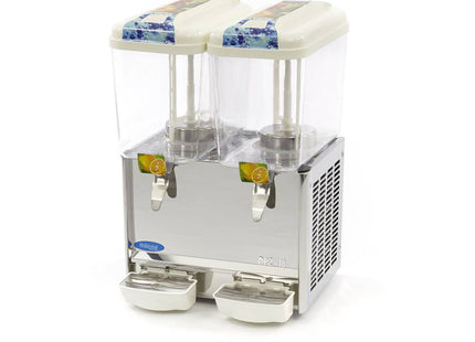 Drikkevaredispenser - 2 x 18L - Elektrisk- inkl omrøringsmekanisme