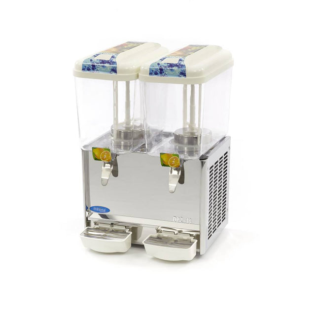 Drikkevaredispenser - 2 x 18L - Elektrisk- inkl omrøringsmekanisme
