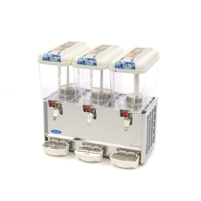 Drikkevaredispenser – 3 x 18 L – Elektrisk – inkl. røremekanisme