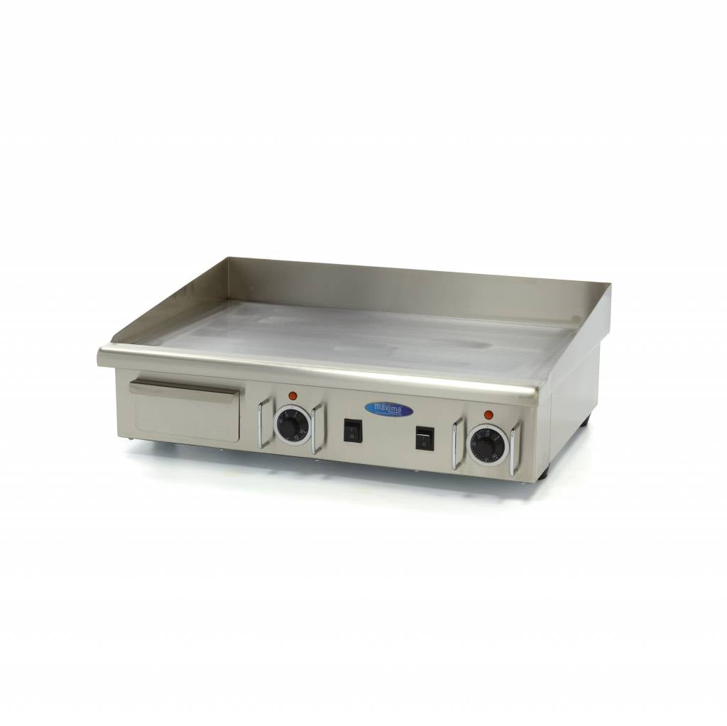 Griddle - Smooth - 73cm - incl Drip Tray - 400V