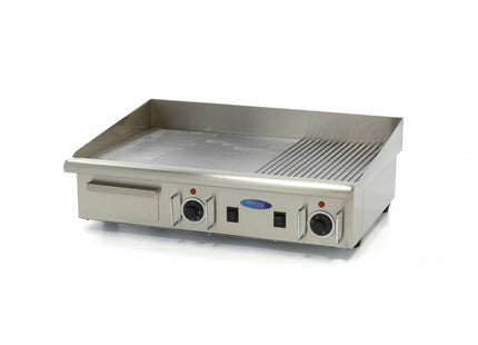 Stegeplade - Halvrillet - 73cm - inkl Drypbakke - 400V