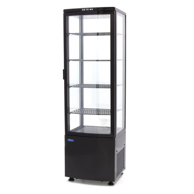 Displaykøleskab - 235 liter - 52 cm - Sort