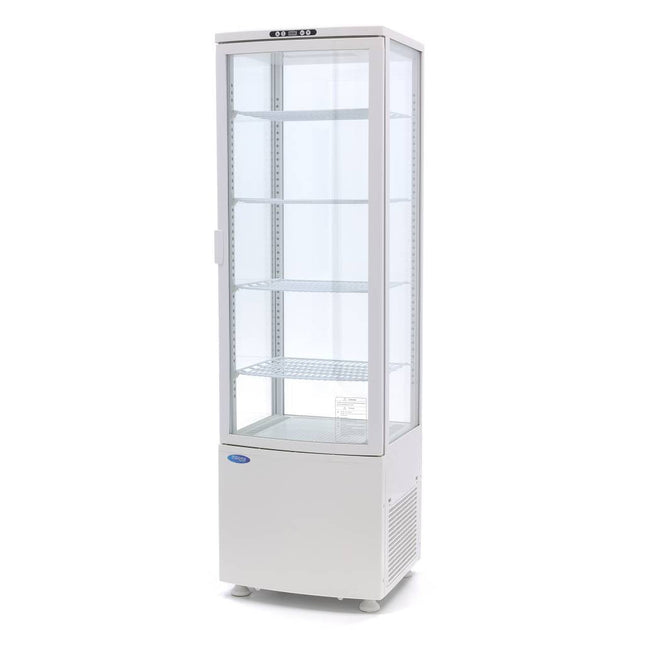 Displaykøleskab - 235 liter - 52 cm - Hvid