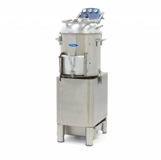 Kartoffelskrællemaskine - 15 kg - 300 kg/t - Indbygget timer