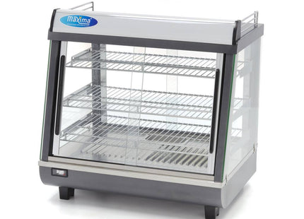 Opvarmet maddisplay - 96L - 67,5 cm - 3 hylder