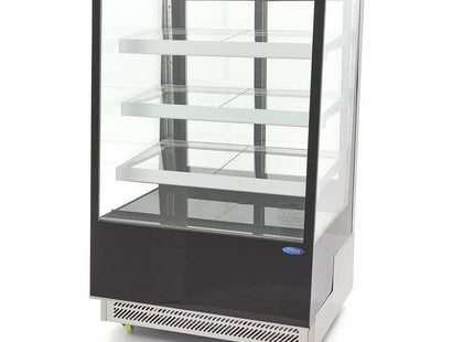 Displaykøleskab - 500 liter - 120 cm - på hjul