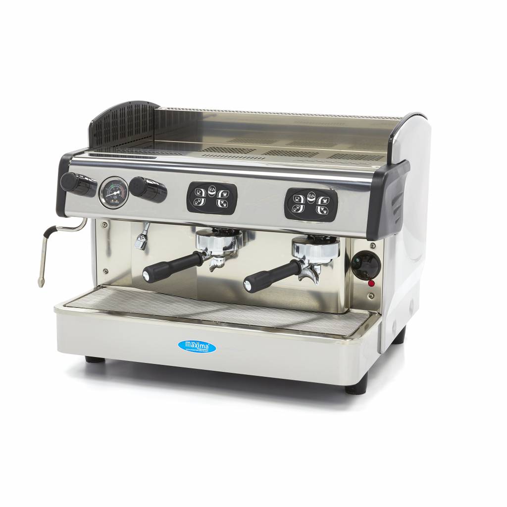 Espressomaskine - 2 stempler - 480 kopper i timen - stor