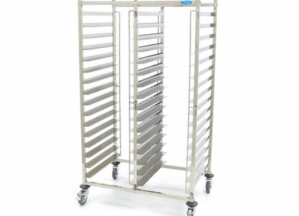 Bakkevogn - Bagerinorm - Passer til 32 x bakker (60 x 40 cm) - ekskl. - bakker