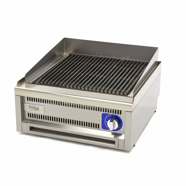 Kommerciel Chargrill - Dobbelt enhed - 60 cm dyb - Gas