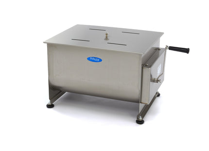 Kødmixer - 50L - 43kg Kød - Dobbeltaksel - Manuel