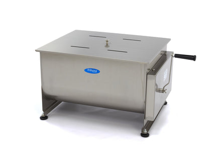 Kødmixer - 60L - 55kg Kød - Dobbeltaksel - Manuel