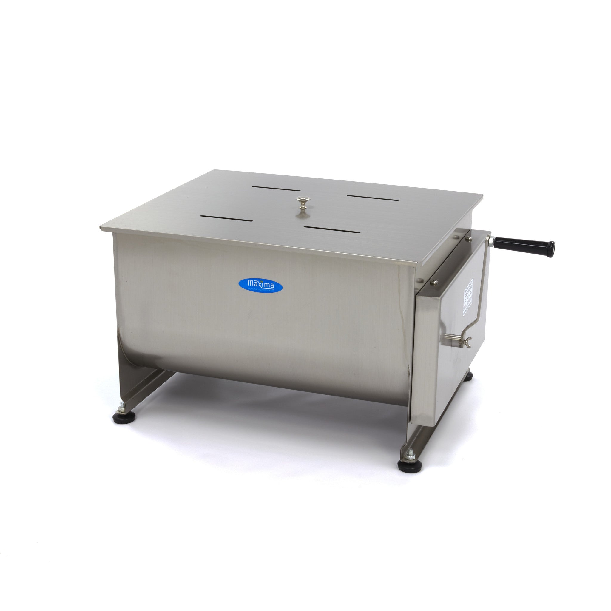 Kødblander - 60L - 55 kg kød - Dobbeltaksel - Manuel