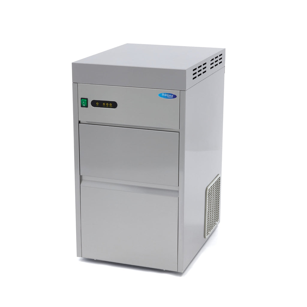 Icemaskine - 50 kg/dag - Knust/Flaget - Vandkølet