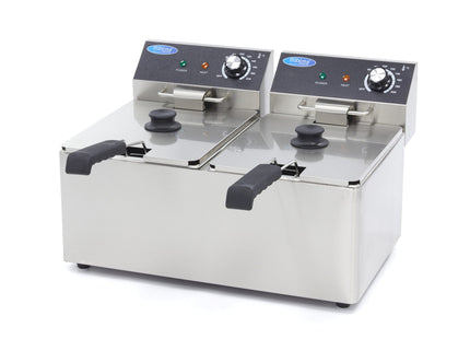 Friture - 2 x 8L - 2 kurve - op til 2,8 kg pommes frites