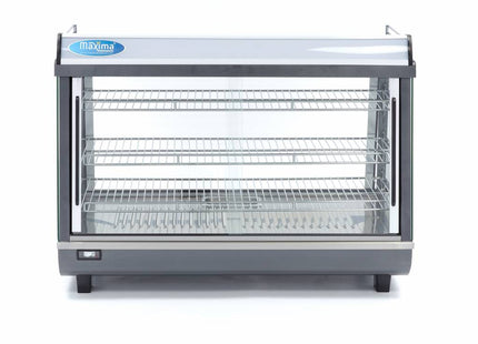 Opvarmet maddisplay - 136L - 91,5 cm - 3 hylder