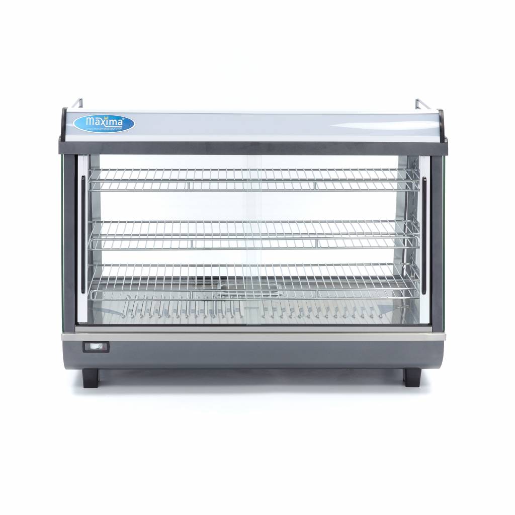 Opvarmet maddisplay - 136L - 91,5cm - 3 hylder
