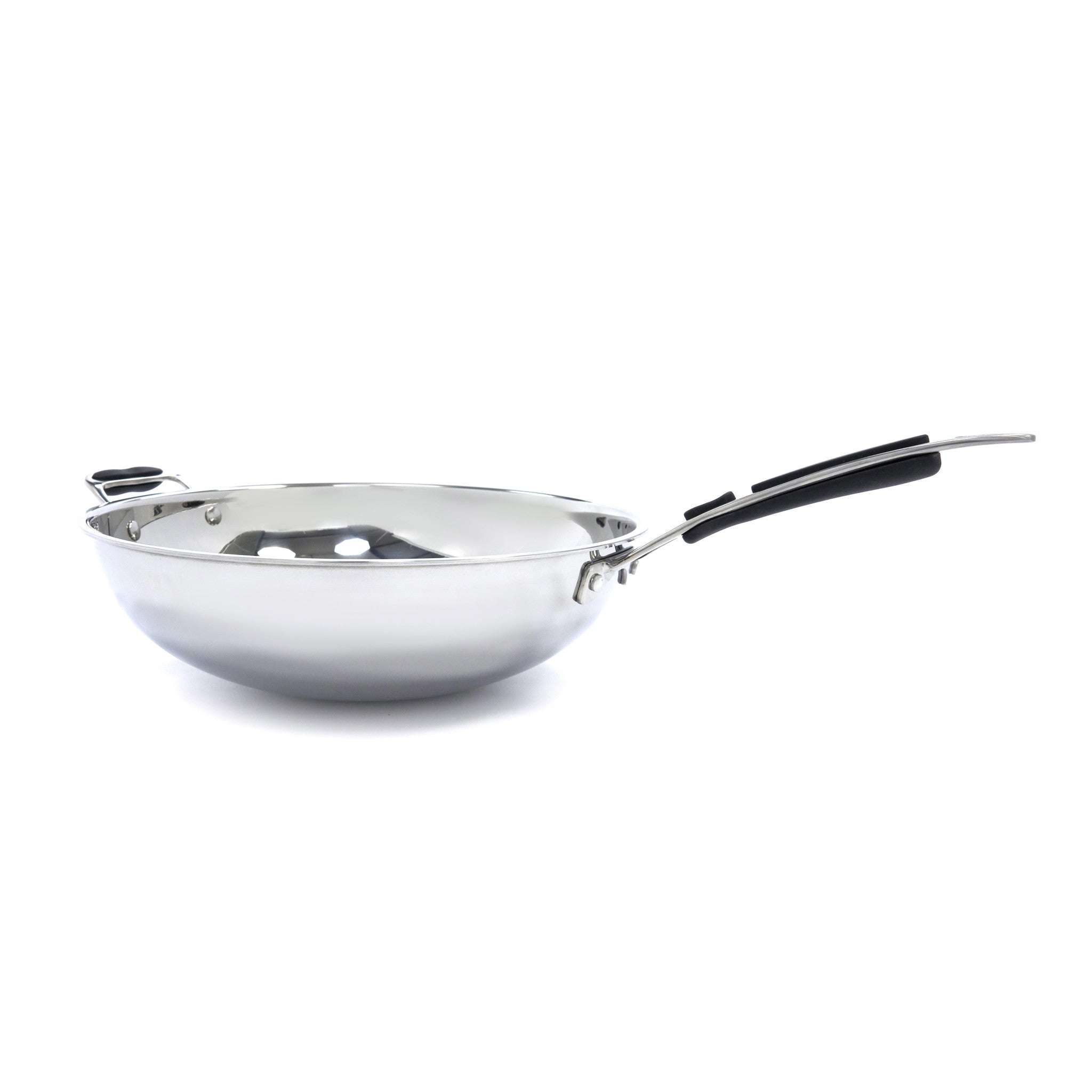 Wok Pan - Ø36cm - Rustfrit Stål - Induktion