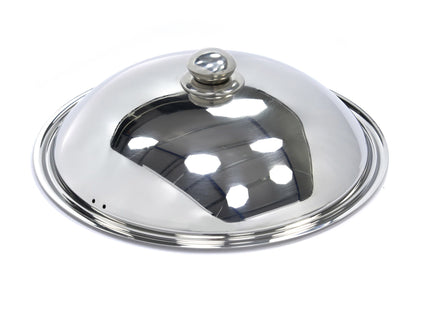 Wok låg - Ø36cm - Rustfrit stål - Induktion