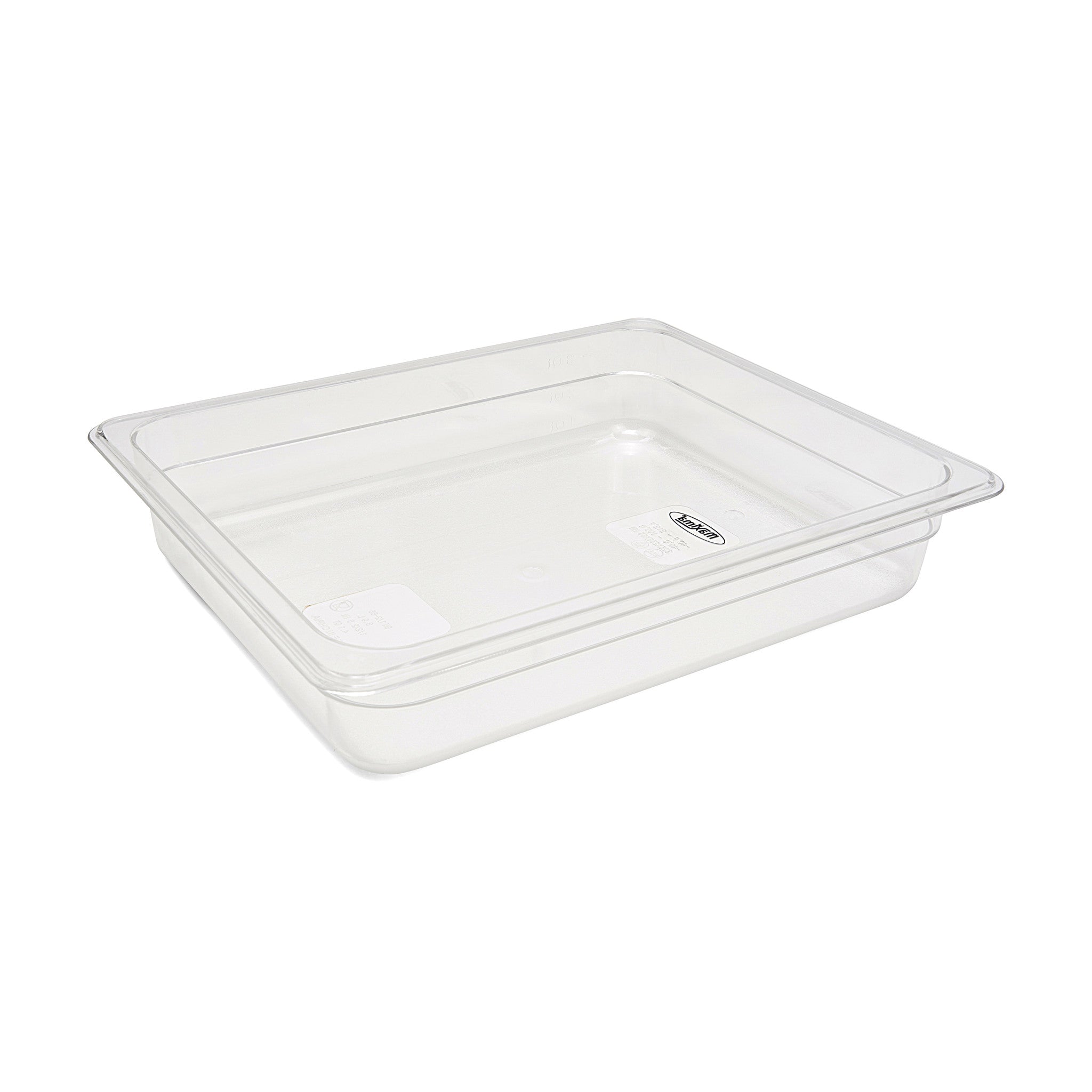 Gastronorm Kantine - 1/2 GN - 6,5 cm Dyb - Polycarbonat