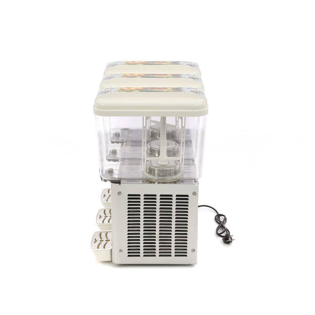 Drikkevaredispenser – 3 x 18 L – Elektrisk – inkl. røremekanisme