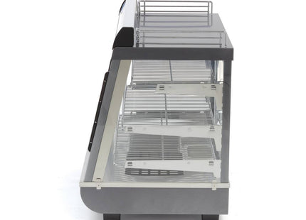 Opvarmet maddisplay - 96L - 67,5 cm - 3 hylder