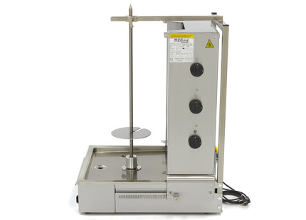 Kebab Grill - 3 brændere - 40 kg kød - gas