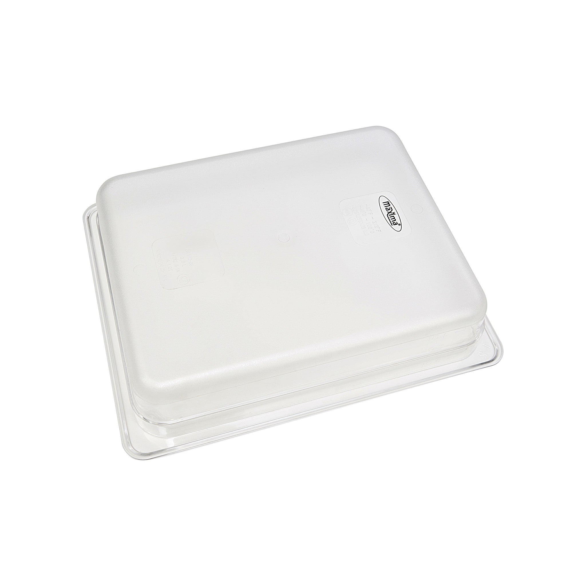 Gastronorm Kantine - 1/2 GN - 6,5 cm Dyb - Polycarbonat
