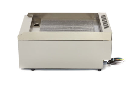 Stegeplade af kommerciel kvalitet - rillet - Enkelt enhed - 60 cm dyb - Elektrisk